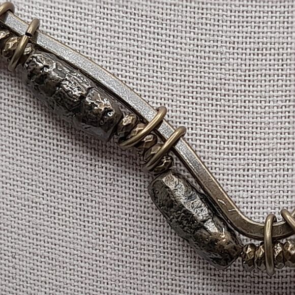 Chico's Collar Necklace, Semi-Precious Stones, 16", NWT, Made in India - Picture 6 of 13